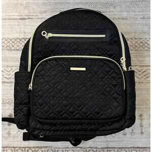Lokass Women’s Quilted Backpack with Gold Zippers - Stylish Casual Daypack